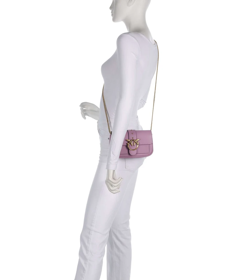 Pinko Love One Pocket Portefeuille lilla/antique gold