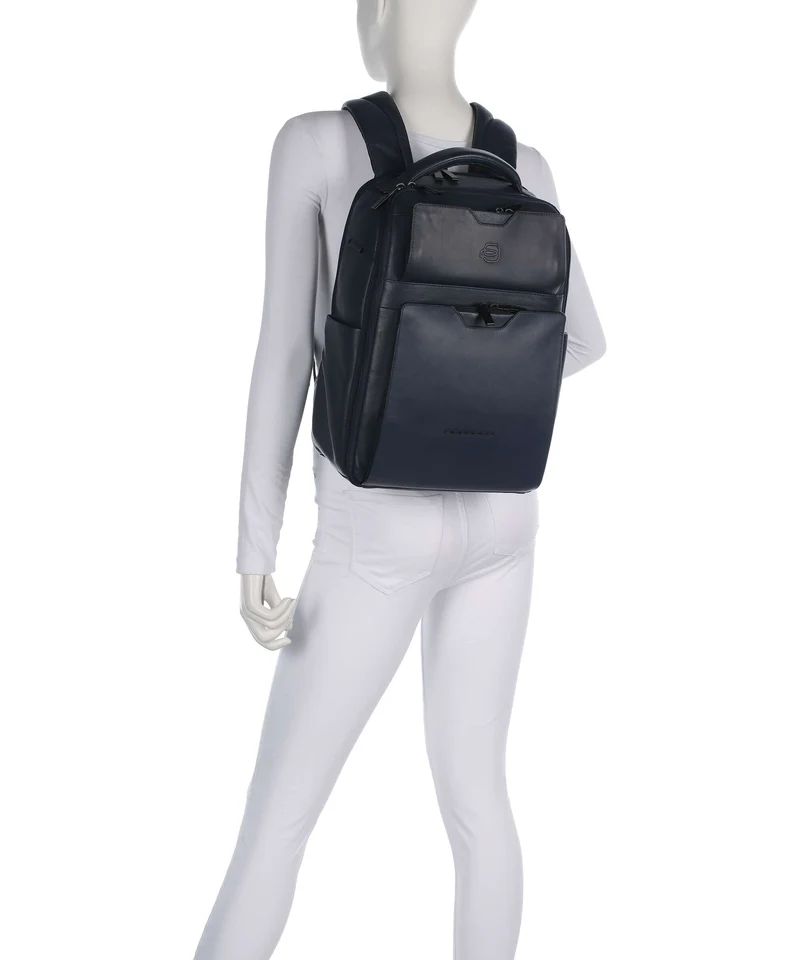Piquadro Ael Sac à dos d'ordinateur blue