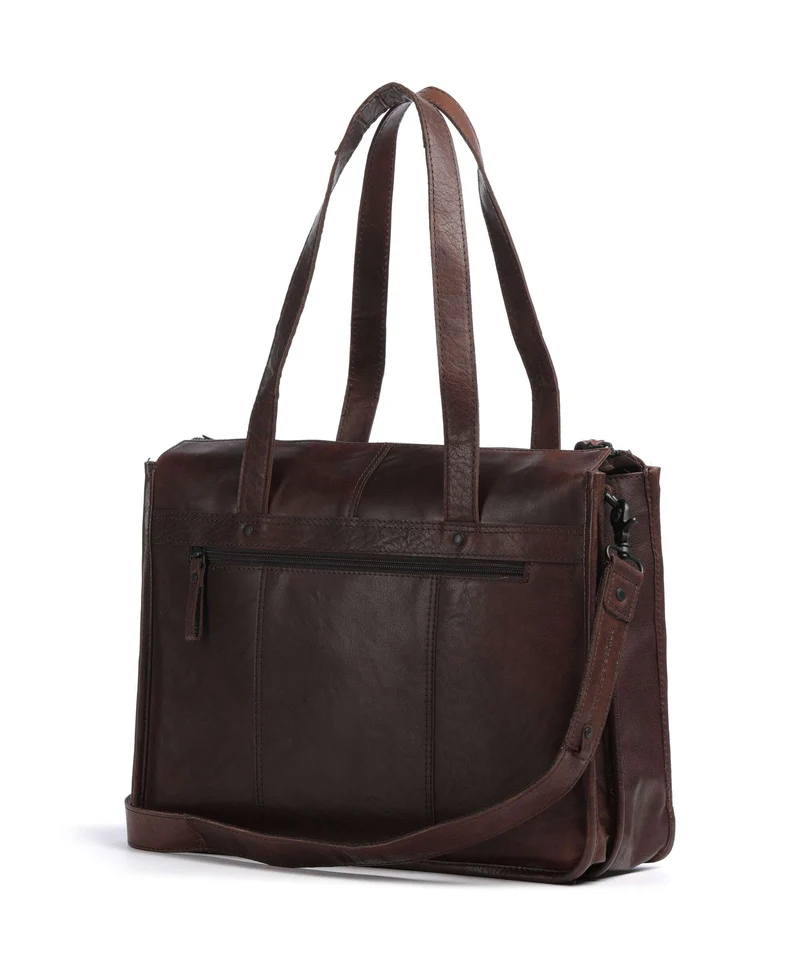 Spikes & Sparrow Bronco Catrenia Cabas dark brown