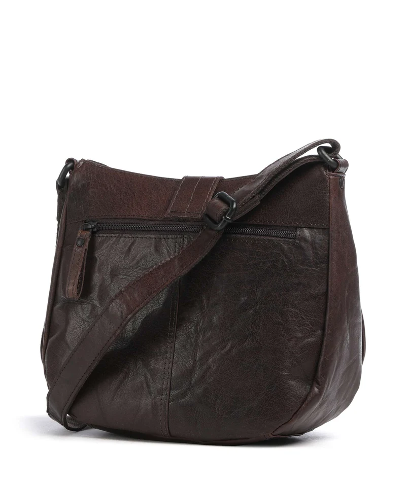 Spikes & Sparrow Bronco Donnella Sac bandoulière dark brown