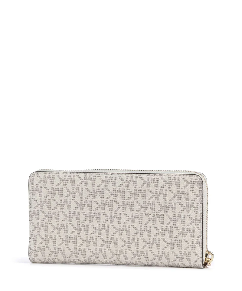 Michael Kors Jet Set Large Portefeuille vanilla/acrn