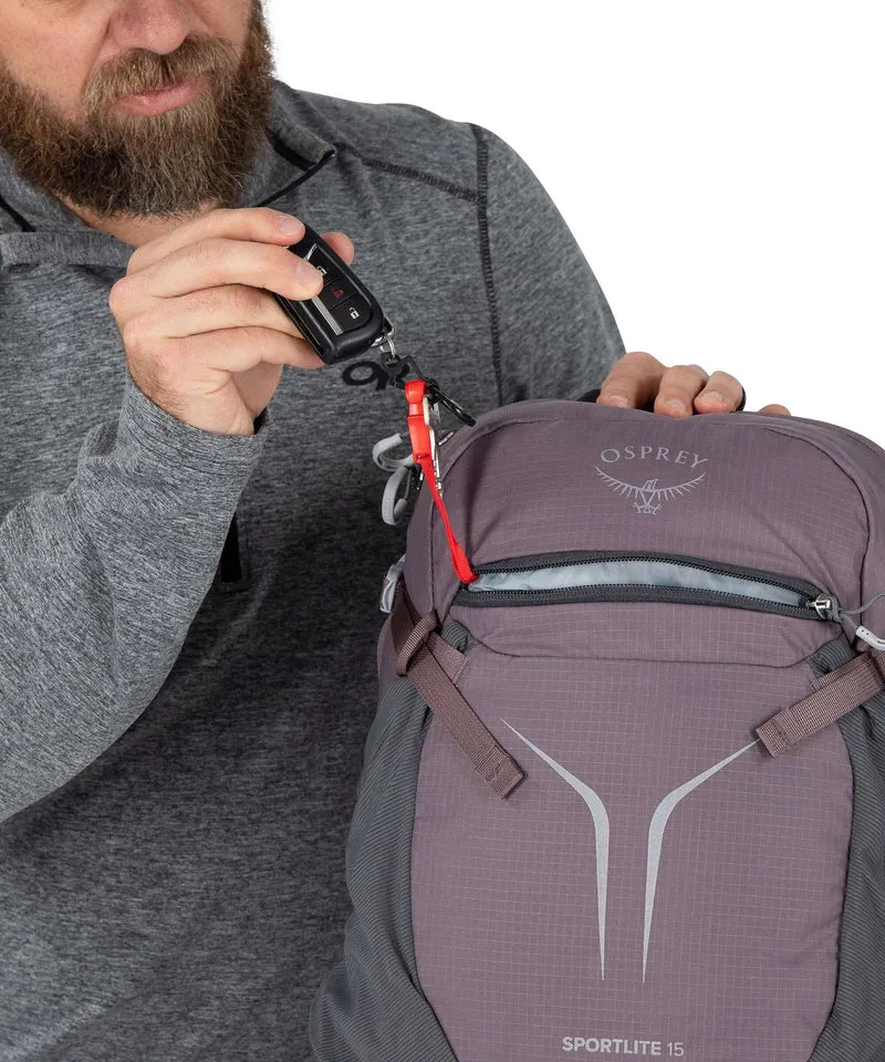 Osprey Sportlite 15 Sac à dos de randonnée graphite purple