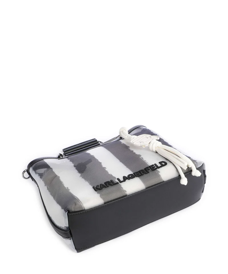 Karl Lagerfeld Ikon Small Sac à main black stripes