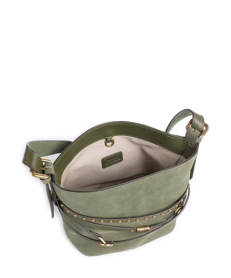 Pinko Belt Mini Sac seau oliva capulet/antique gold