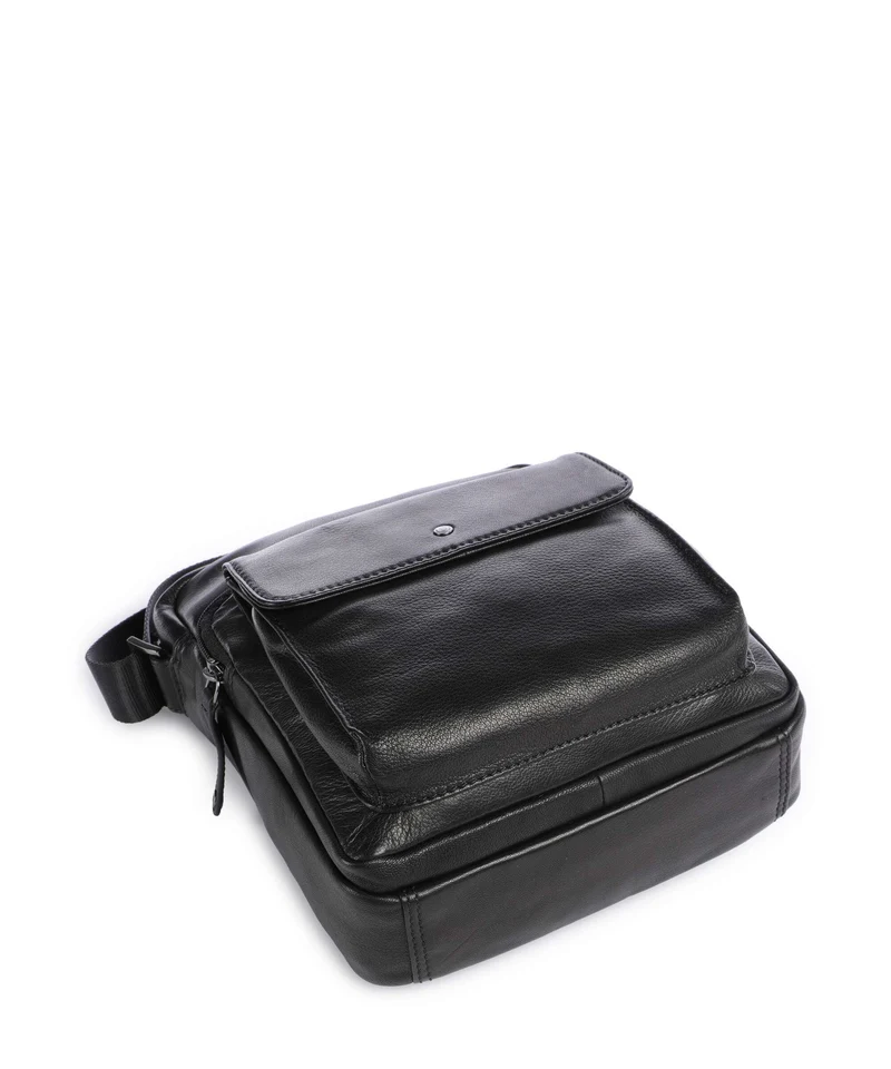 Bugatti Black Magic Sac bandoulière schwarz