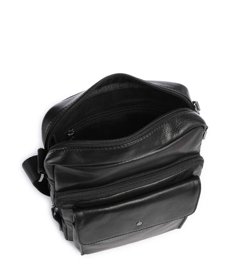 Bugatti Black Magic Sac bandoulière schwarz
