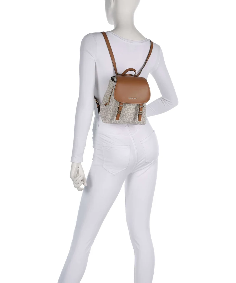 Michael Kors Quinn XS Sac à main porté dos vanilla/acrn