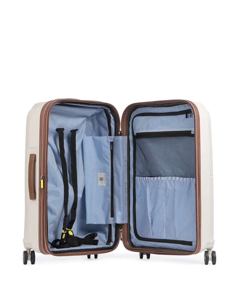 Delsey Paris Carrousel 2 Valise 4 roues off white