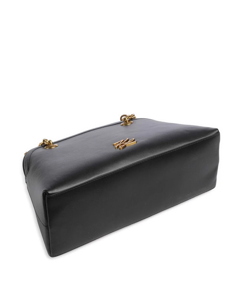 Karl Lagerfeld K/Autograph Bowling Medium Sac porté épaule black/gold
