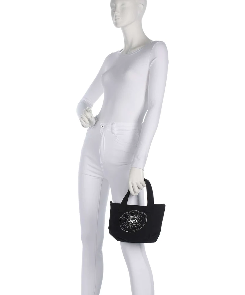 Karl Lagerfeld Ikon Circle Karl Small Sac à main black