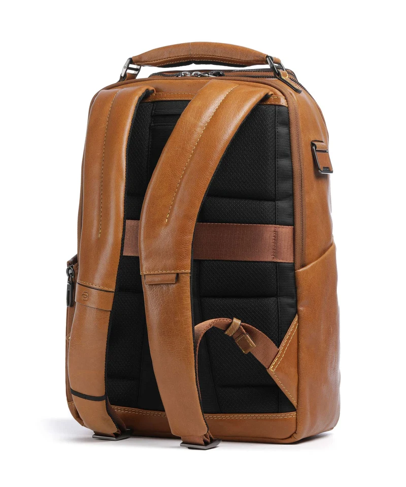Piquadro Solm Sac à dos d'ordinateur beige