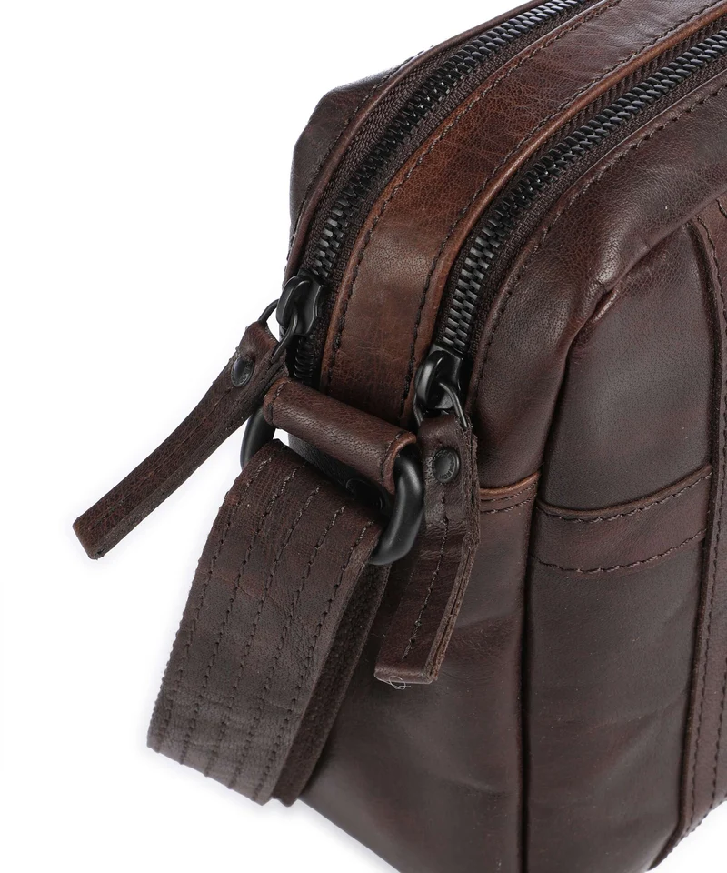 Spikes & Sparrow Bronco Ayden Sac bandoulière dark brown