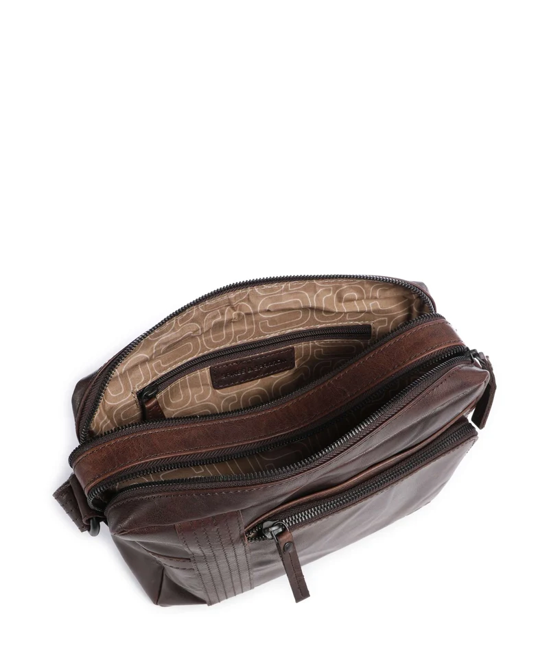 Spikes & Sparrow Bronco Ayden Sac bandoulière dark brown
