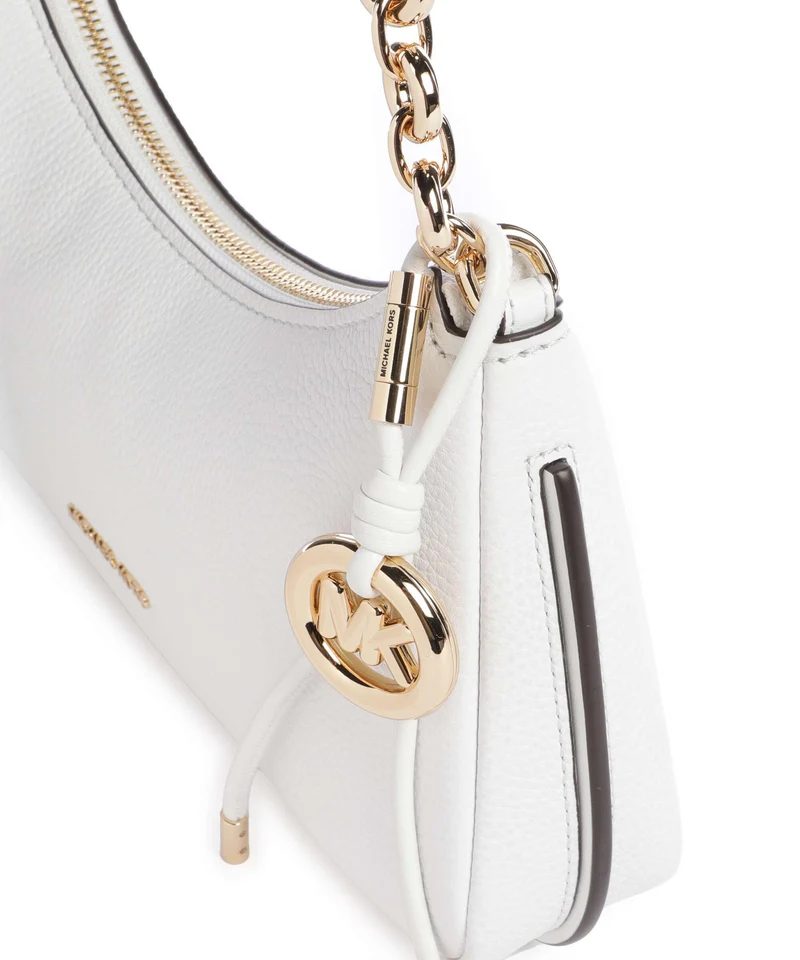 Michael Kors Nolita Medium Sac porté épaule optic white