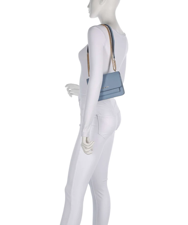 Michael Kors Claire Small Sac porté épaule chambray