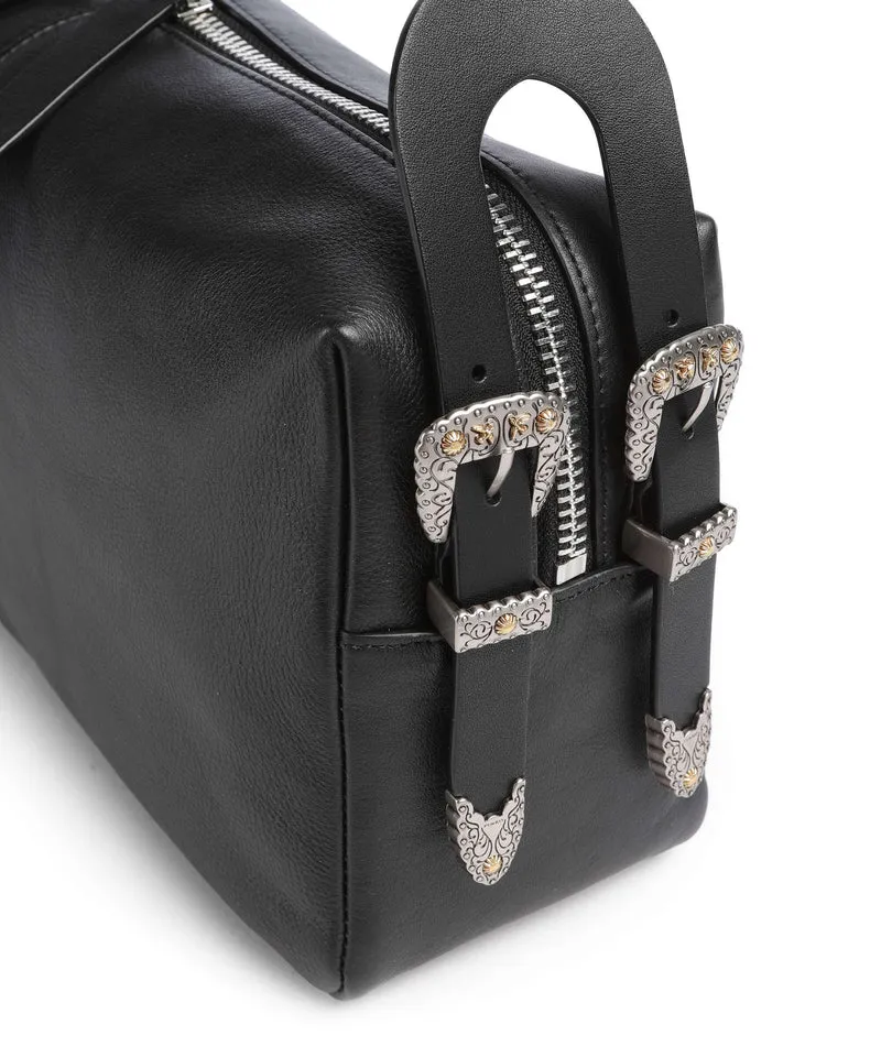 Pinko 24 Classic Sac porté épaule nero/old silver