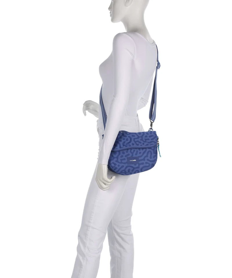 Pacsafe Go Saddle Sac bandoulière cerulean blue