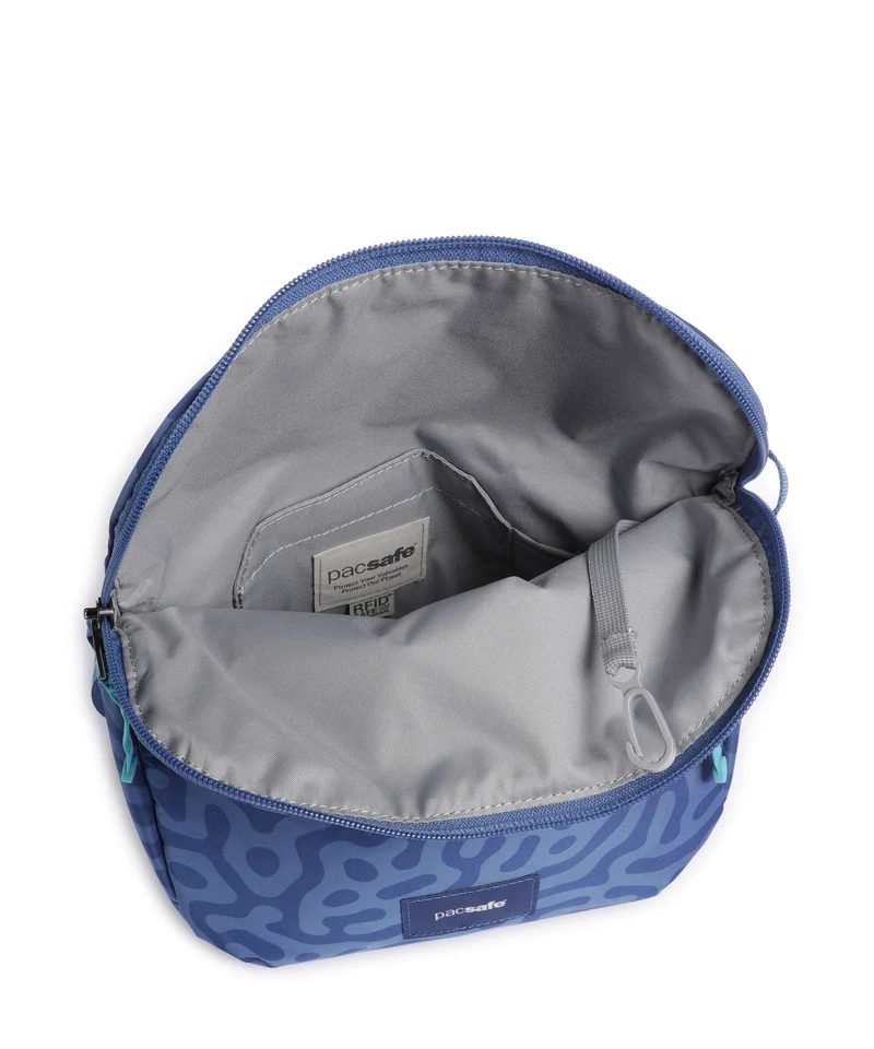 Pacsafe Go Saddle Sac bandoulière cerulean blue