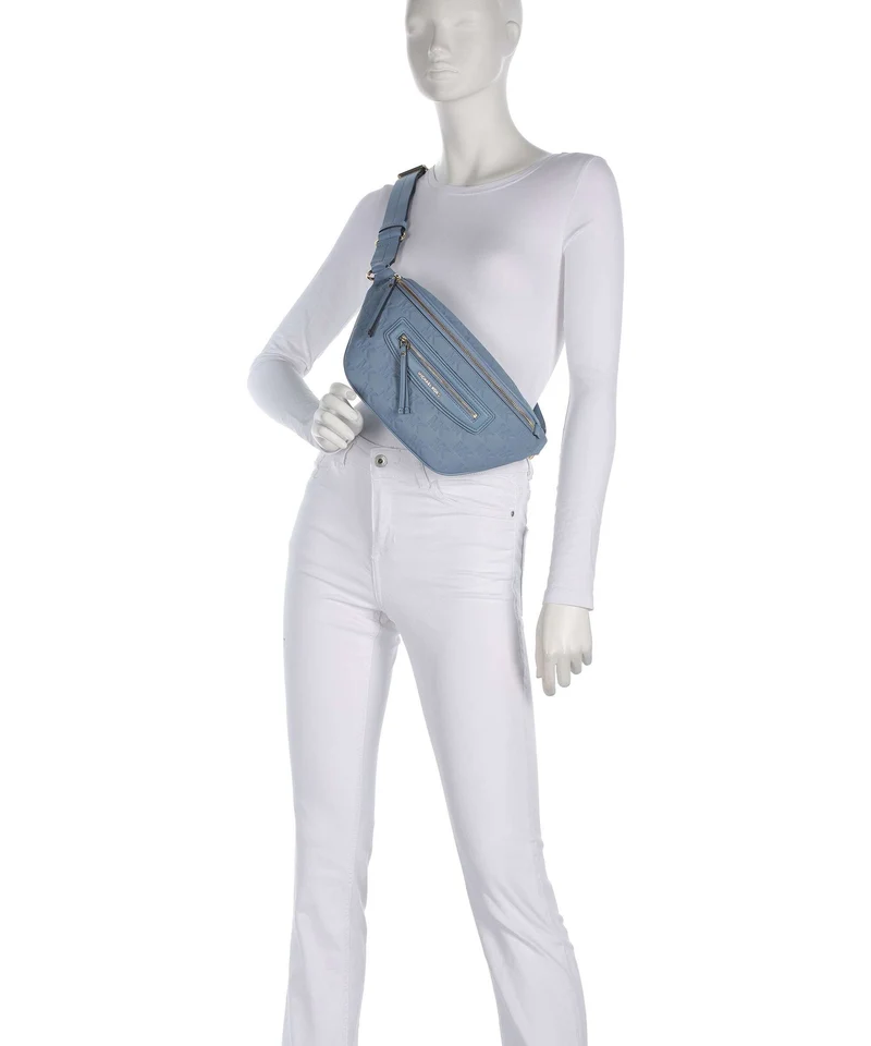 Michael Kors Jet Set Travel Medium Sac banane chambray
