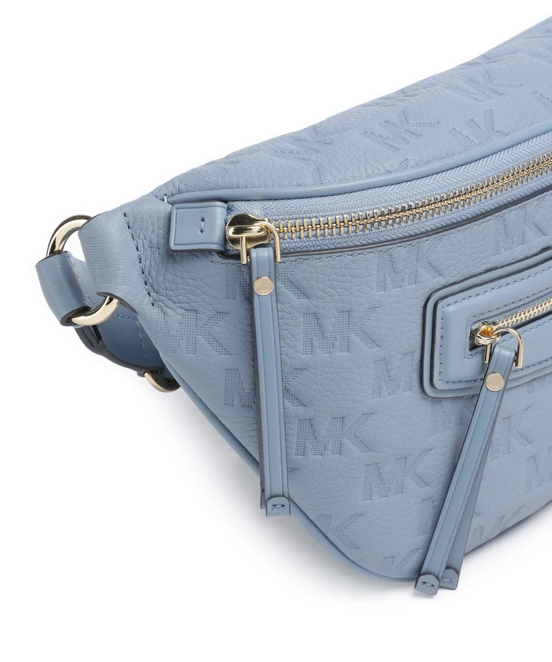 Michael Kors Jet Set Travel Medium Sac banane chambray