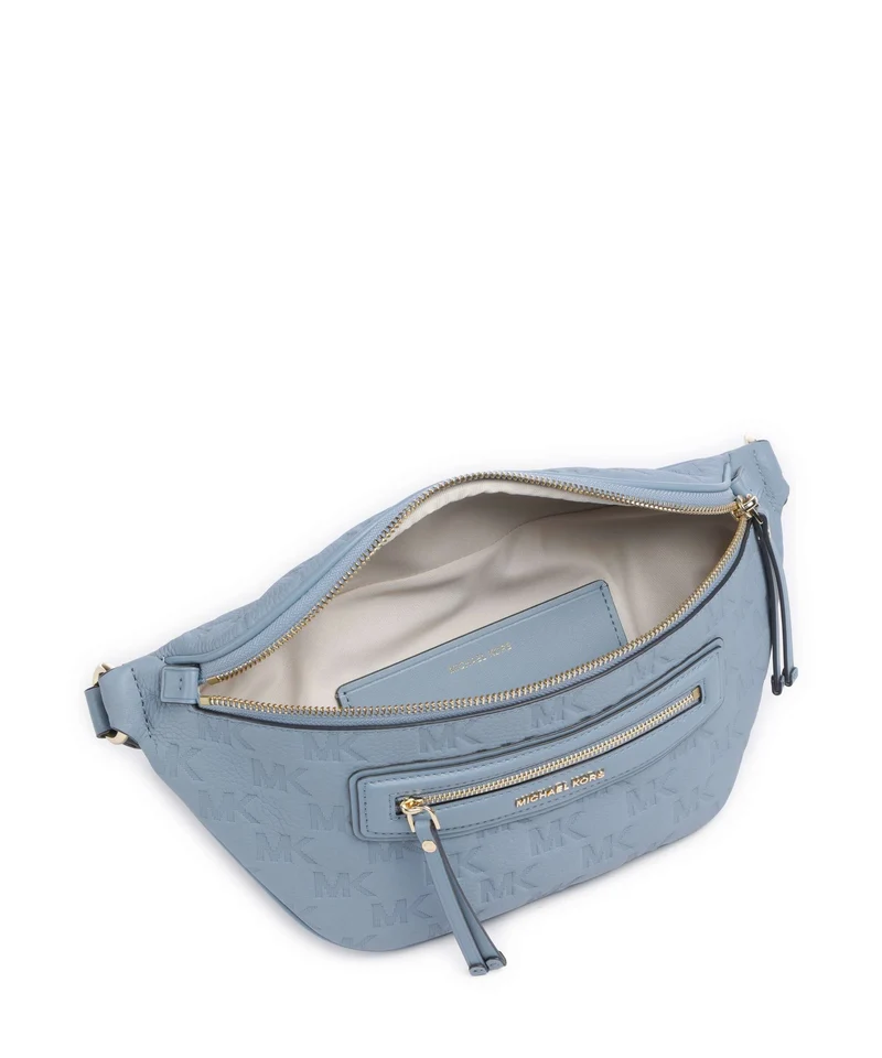 Michael Kors Jet Set Travel Medium Sac banane chambray