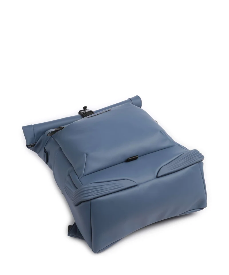 Piquadro Corner Special Sac à dos roll-top avio