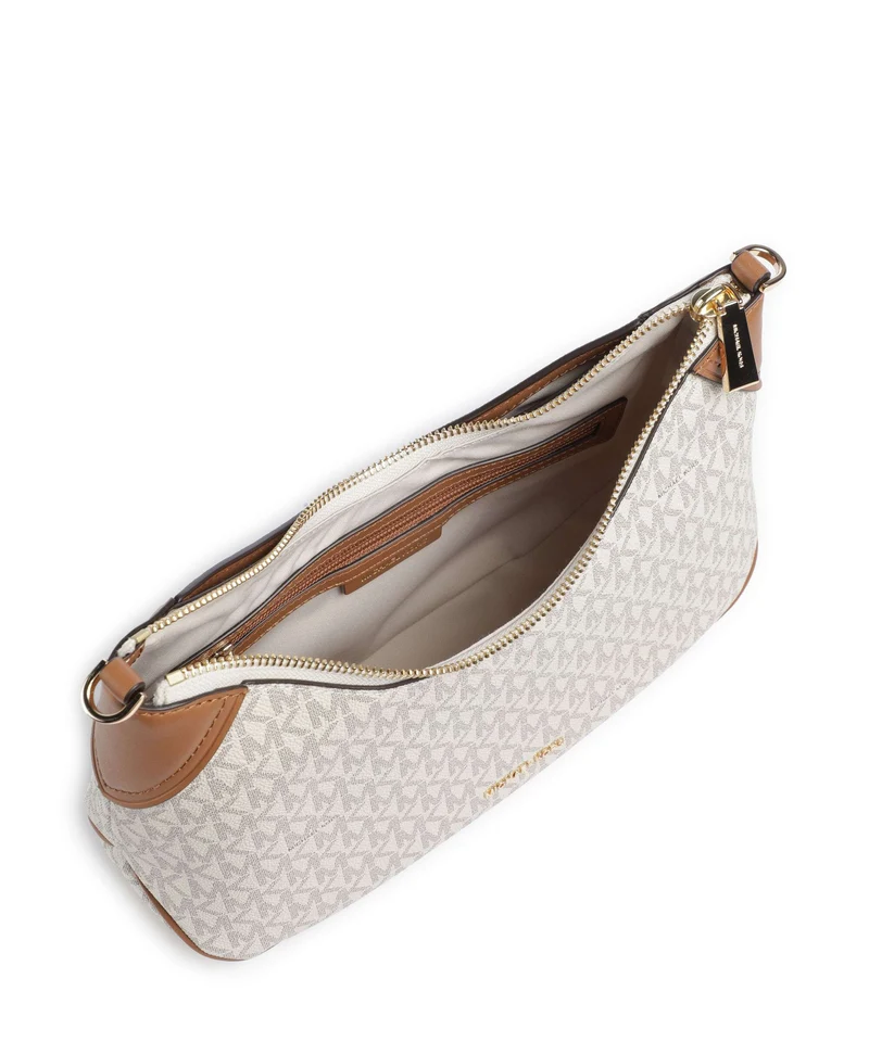 Michael Kors Jet Set Medium Sac porté épaule vanilla/acrn