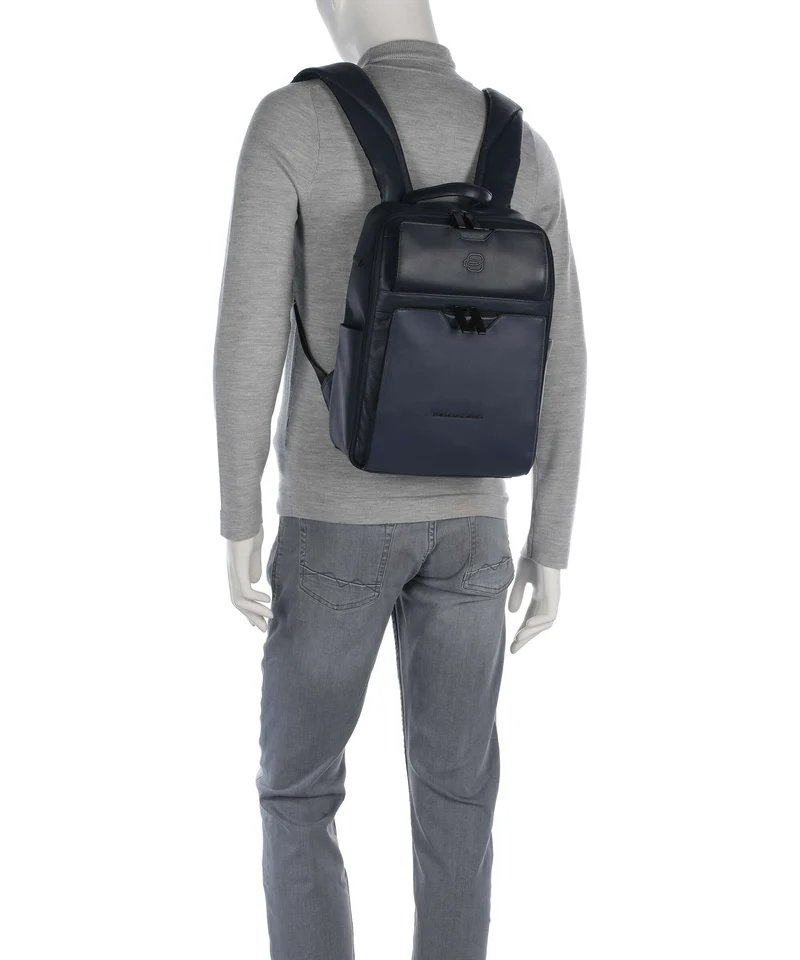 Piquadro Ael Sac à dos d'ordinateur blue