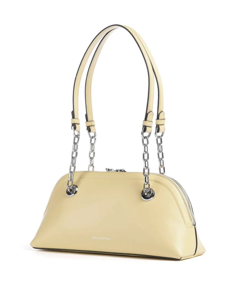 Karl Lagerfeld K/Autograph Bowling Small Sac porté épaule sunlight