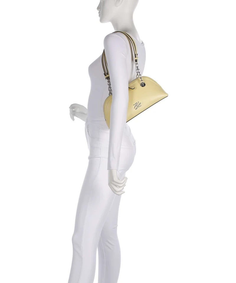 Karl Lagerfeld K/Autograph Bowling Small Sac porté épaule sunlight