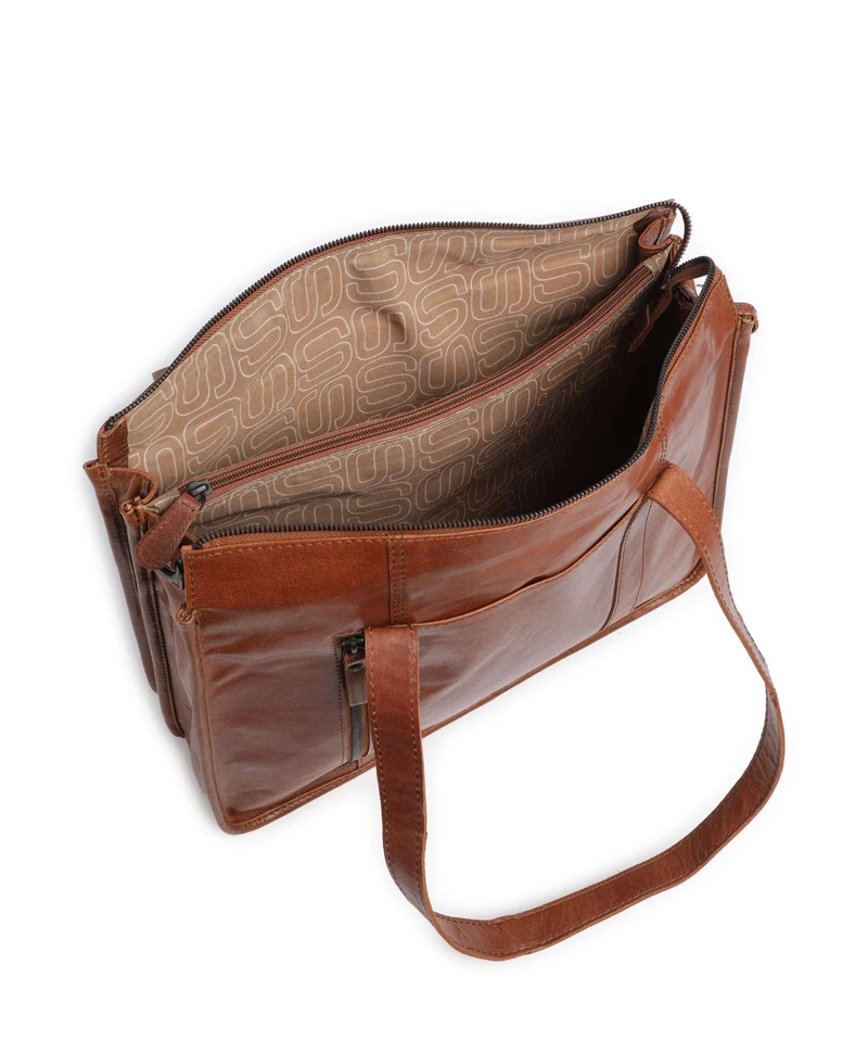 Spikes & Sparrow Bronco Catrenia Cabas brandy