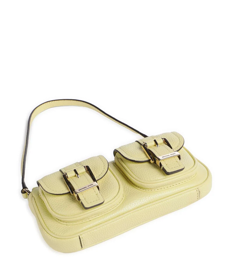Michael Kors Zoe Small Sac porté épaule lemon