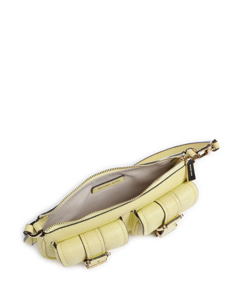 Michael Kors Zoe Small Sac porté épaule lemon