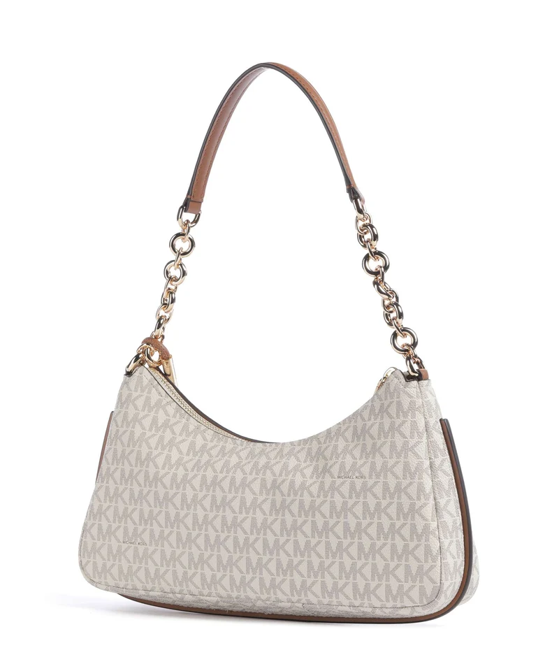 Michael Kors Nolita Medium Sac porté épaule vanilla/acrn