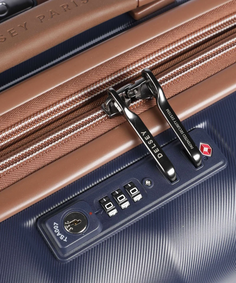 Delsey Paris Carrousel 2 Slim Valise 4 roues blue