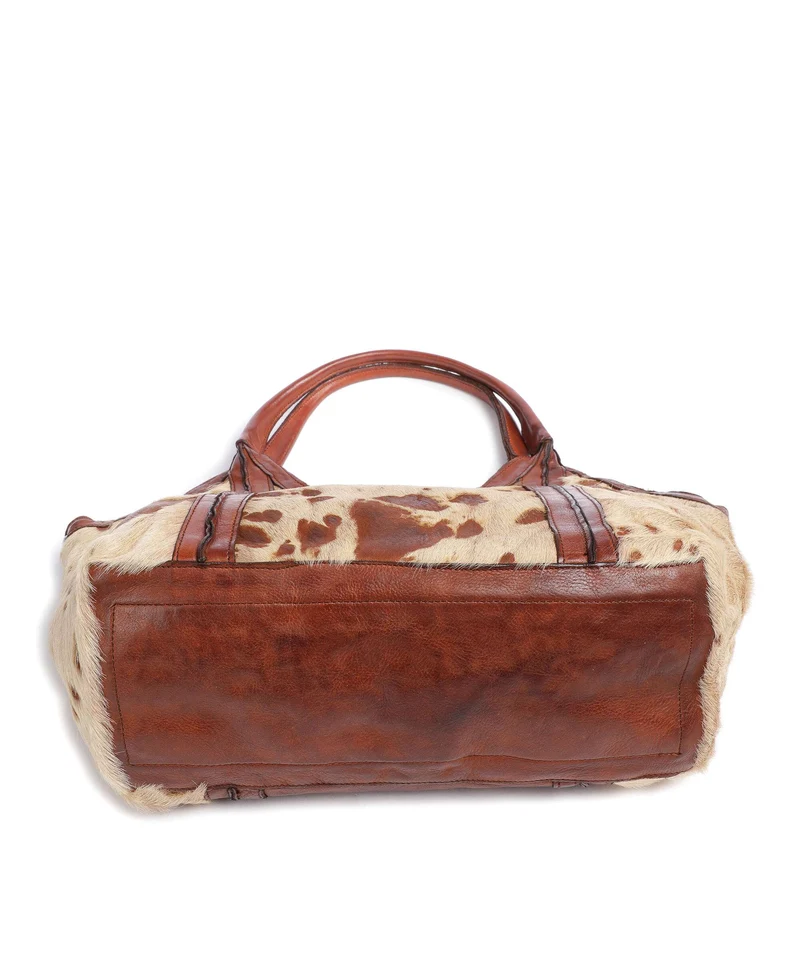 Campomaggi Cabas bianco/beige/cognac