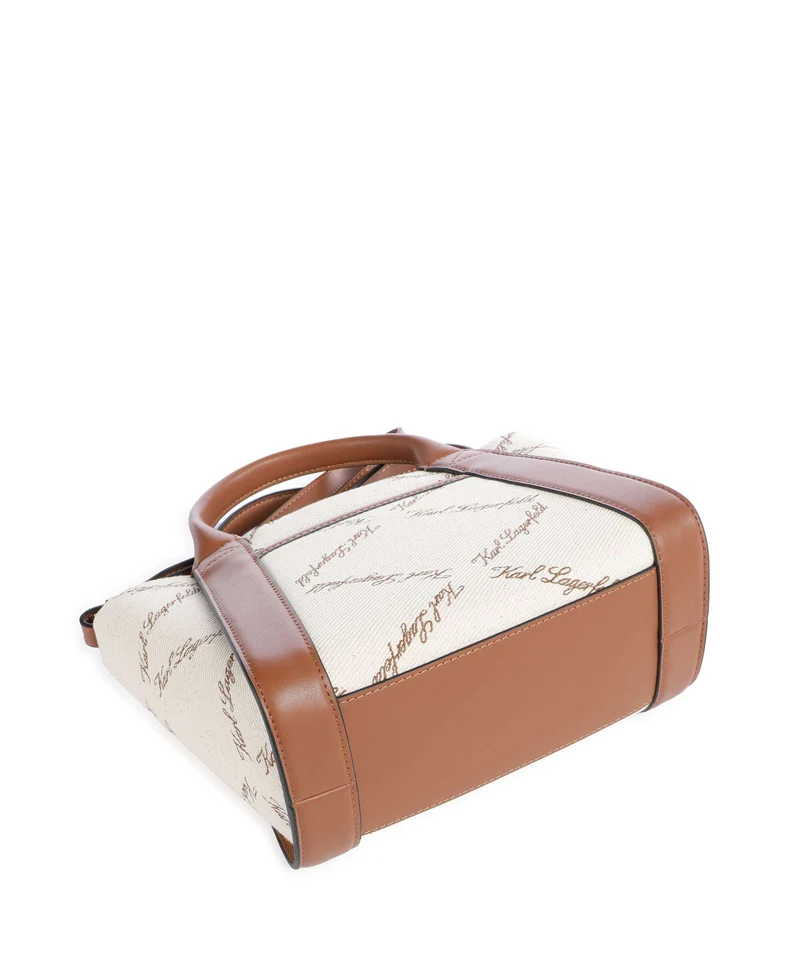 Karl Lagerfeld K/Ville Small Sac à main natural canvas/tan