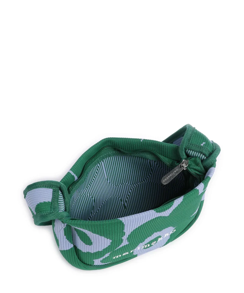 Marimekko Knitted Unikko Sac porté épaule dark green/blue