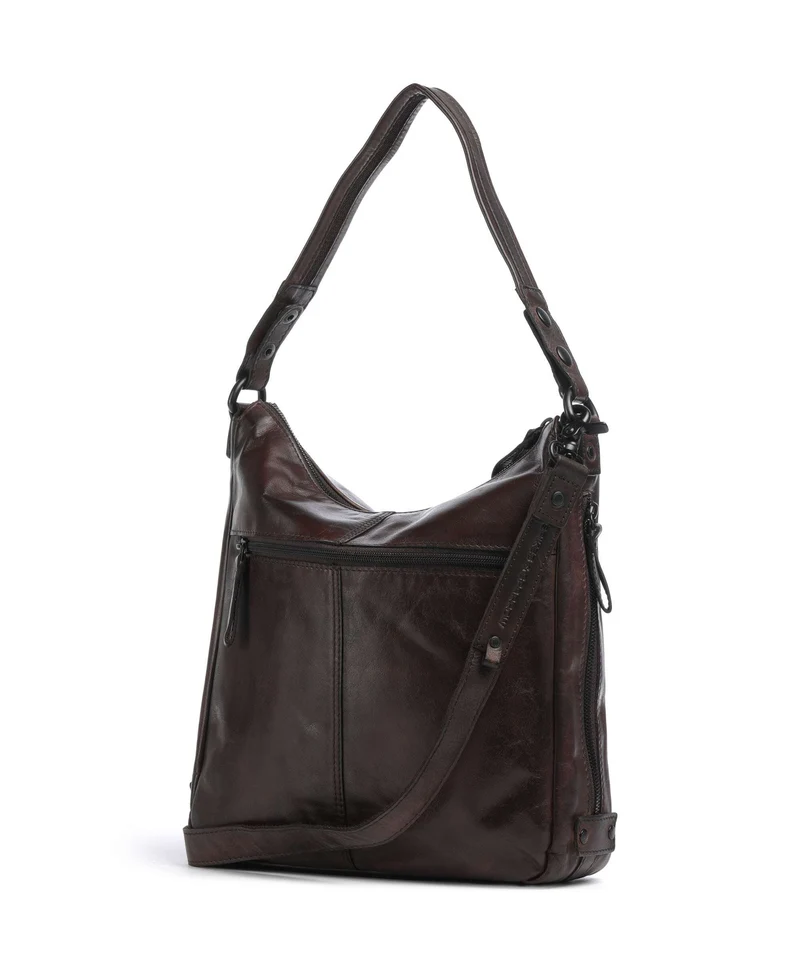 Spikes & Sparrow Apache Gayla Sac fourre-tout dark brown
