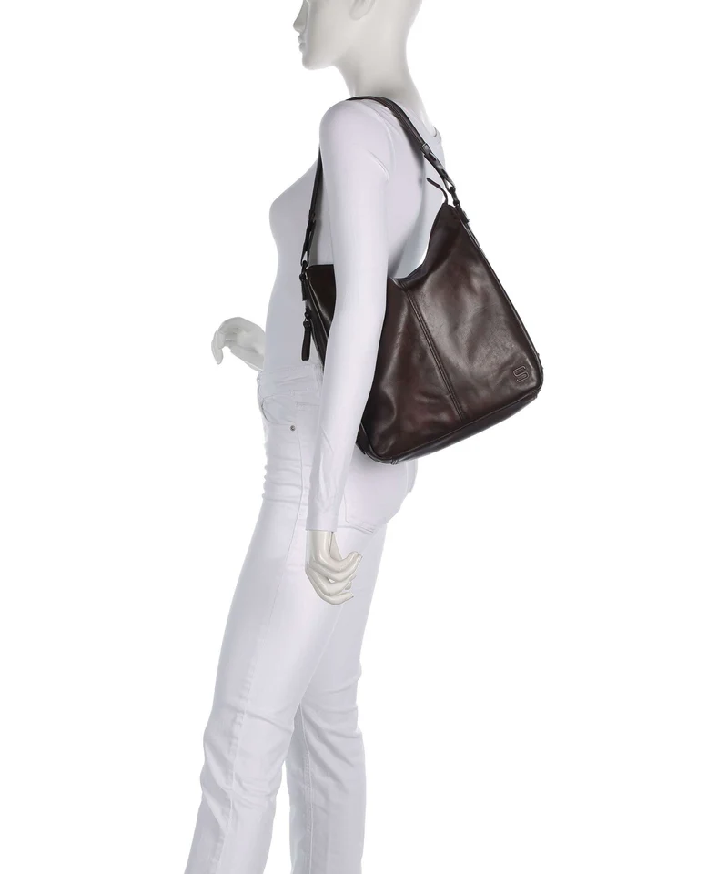Spikes & Sparrow Apache Gayla Sac fourre-tout dark brown