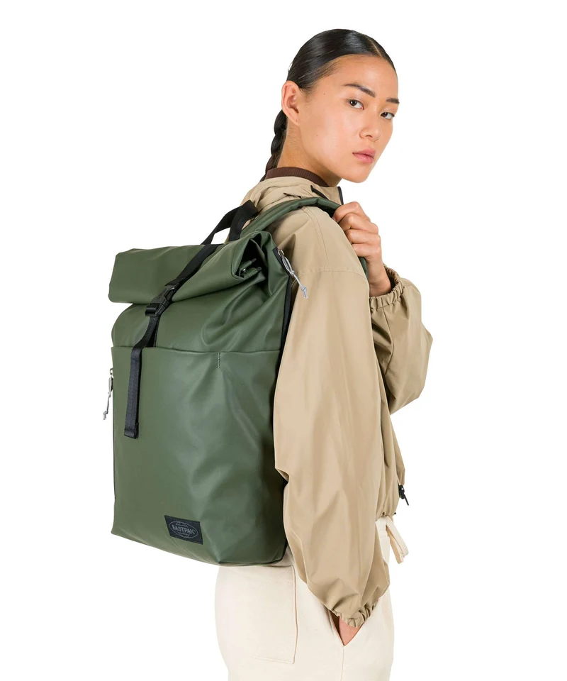 Eastpak Up Sac à dos roll-top forest