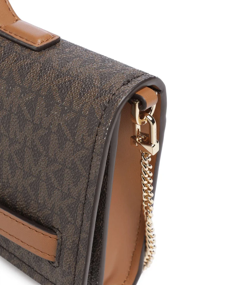 Michael Kors Hamilton Moderne Medium Sac porté épaule brown/acorn