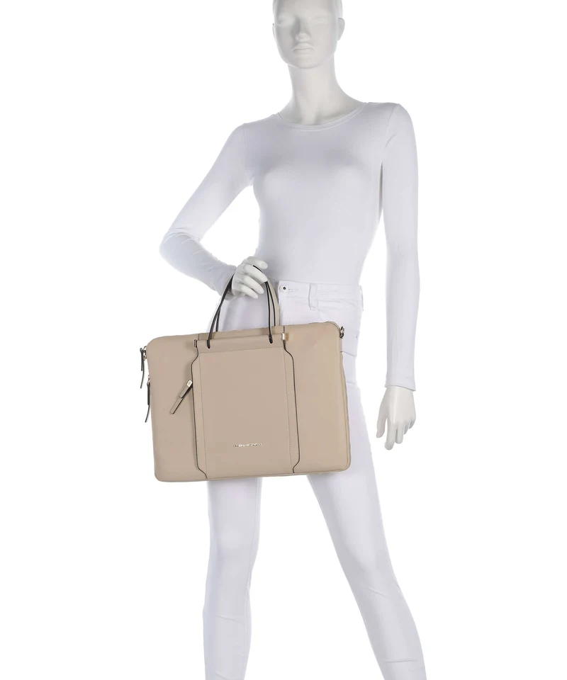 Piquadro W92T Porte-document beige/cuoio