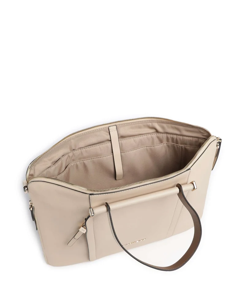 Piquadro W92T Porte-document beige/cuoio