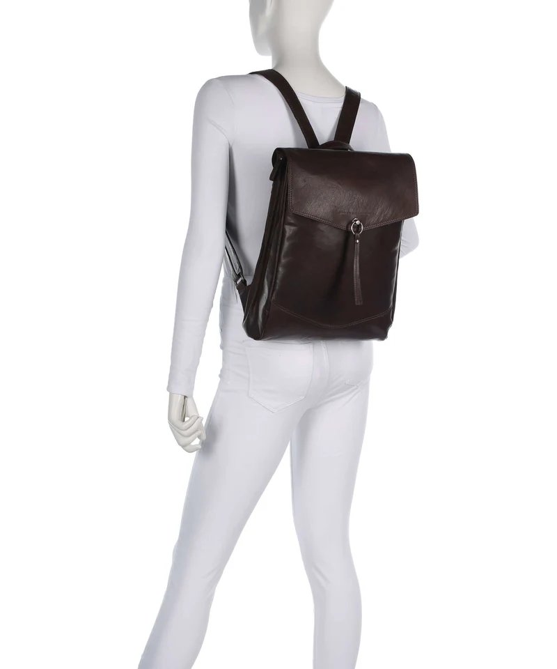 Spikes & Sparrow Bronco Marlotte Sac à dos d'ordinateur dark brown