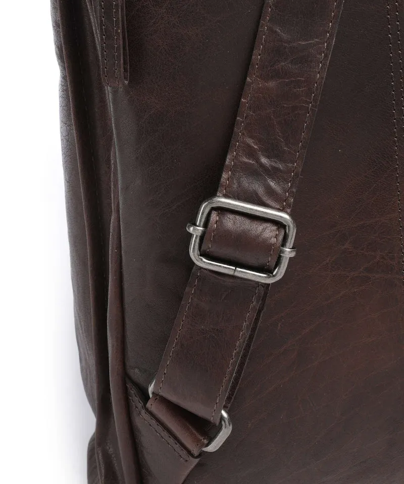 Spikes & Sparrow Bronco Marlotte Sac à dos d'ordinateur dark brown