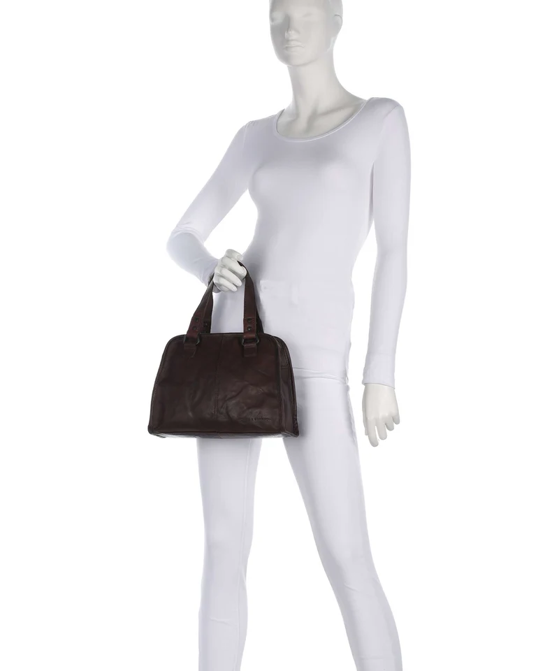 Spikes & Sparrow Bronco Danine Sac à main dark brown