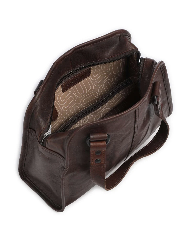 Spikes & Sparrow Bronco Danine Sac à main dark brown