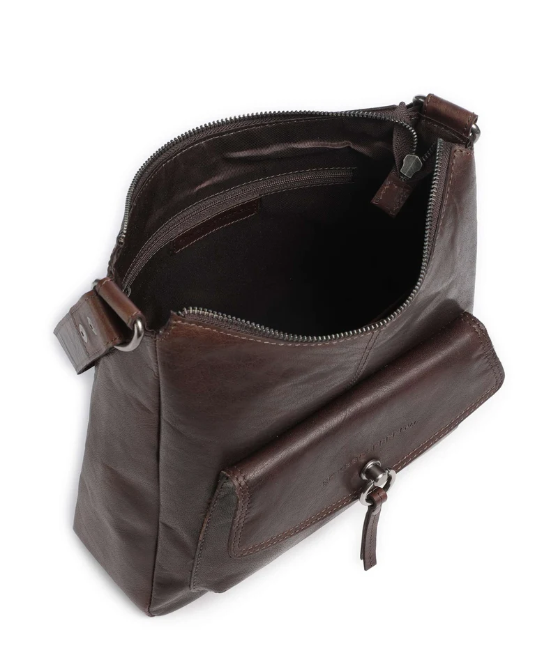 Spikes & Sparrow Bronco Cydney Sac fourre-tout dark brown
