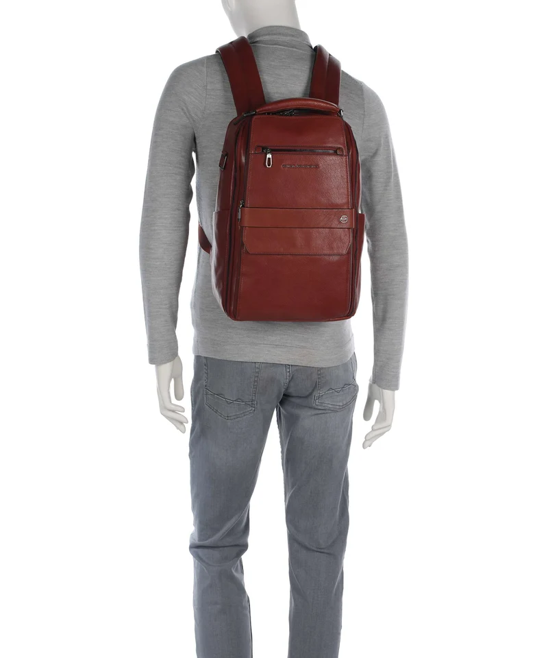 Piquadro Solm Sac à dos d'ordinateur cuoio
